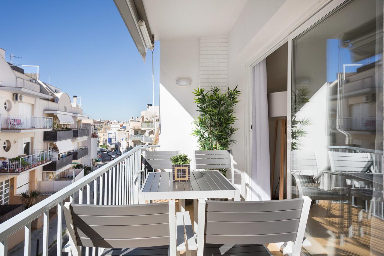 Sitges Group Calm Beach Dış mekan fotoğraf